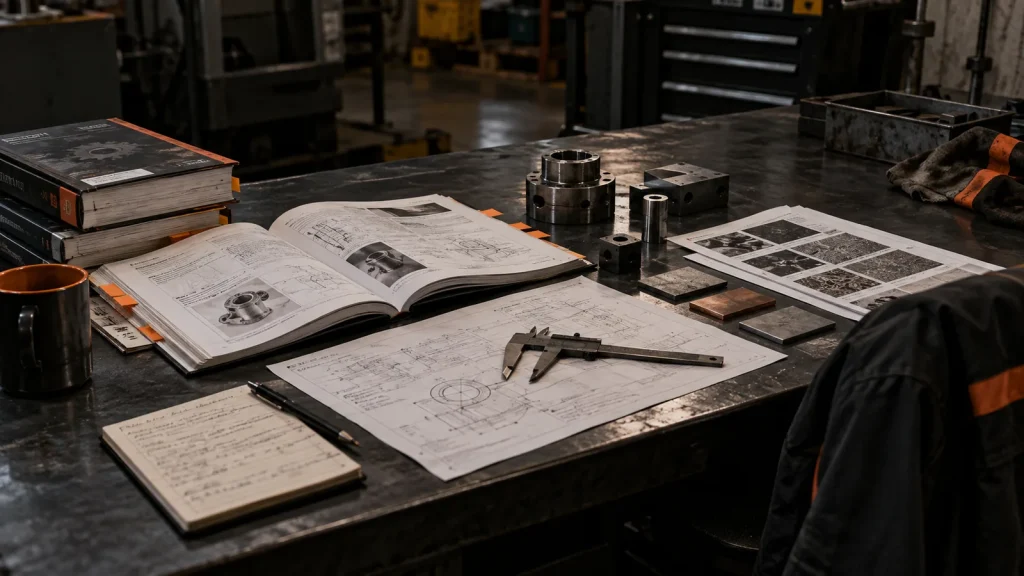 Industrial engineering research desk for technical content research