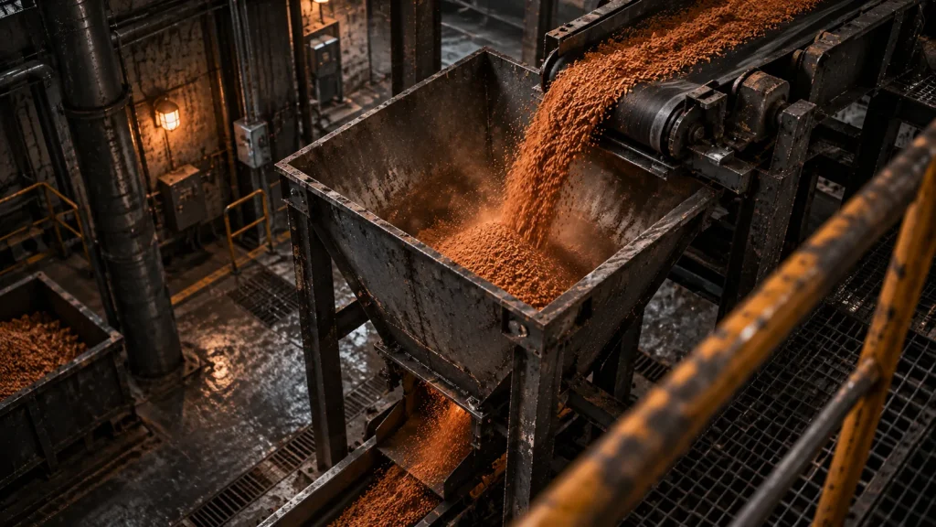 Industrial sorting and filtering visual for keyword research
